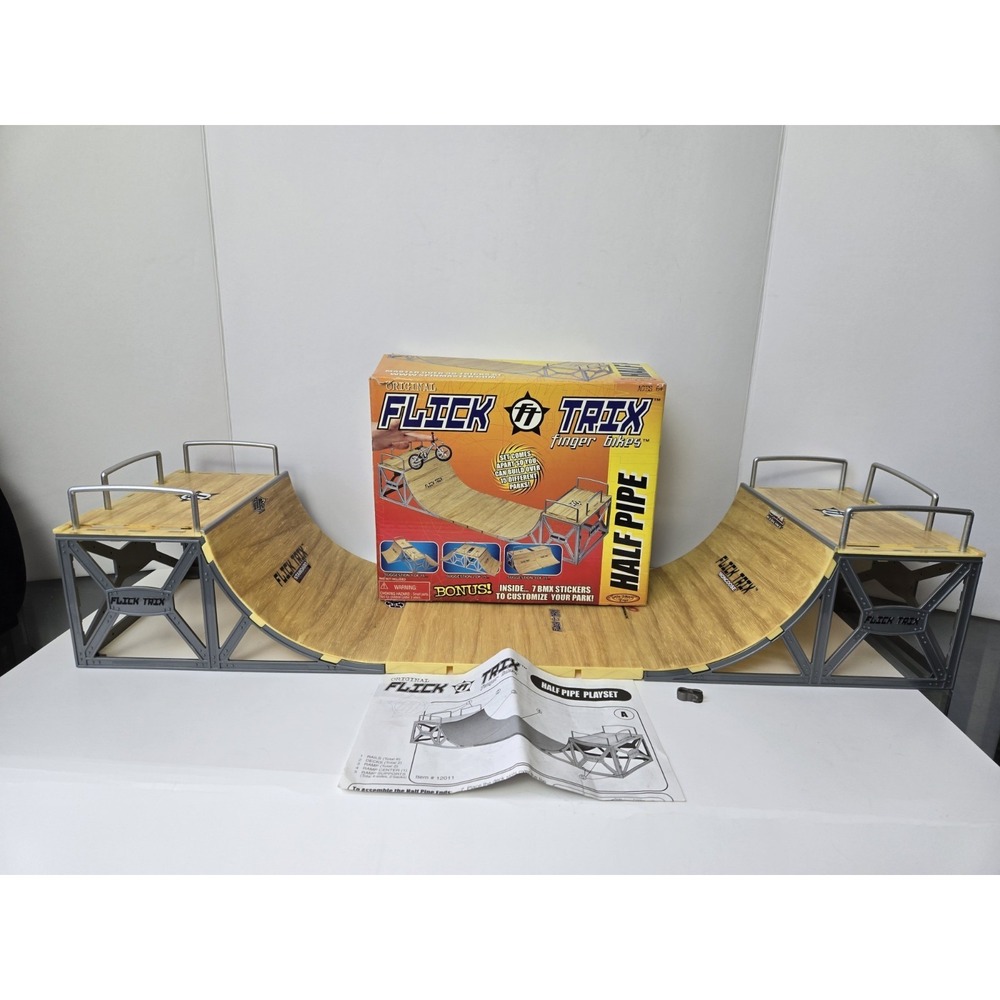 Spin Master‎ Toys Flick Trix finger bikes half pipe